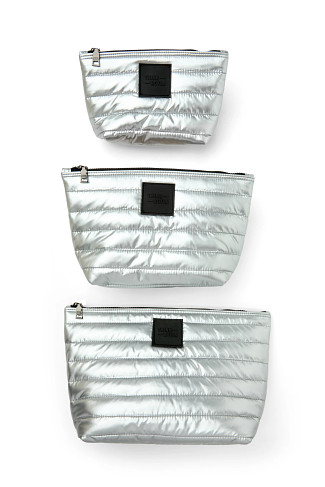 PEARL SILVER Travel Trio Pouch