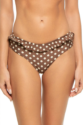 VIVIAN Vivian Ruffle Brazilian Bikini Bottom