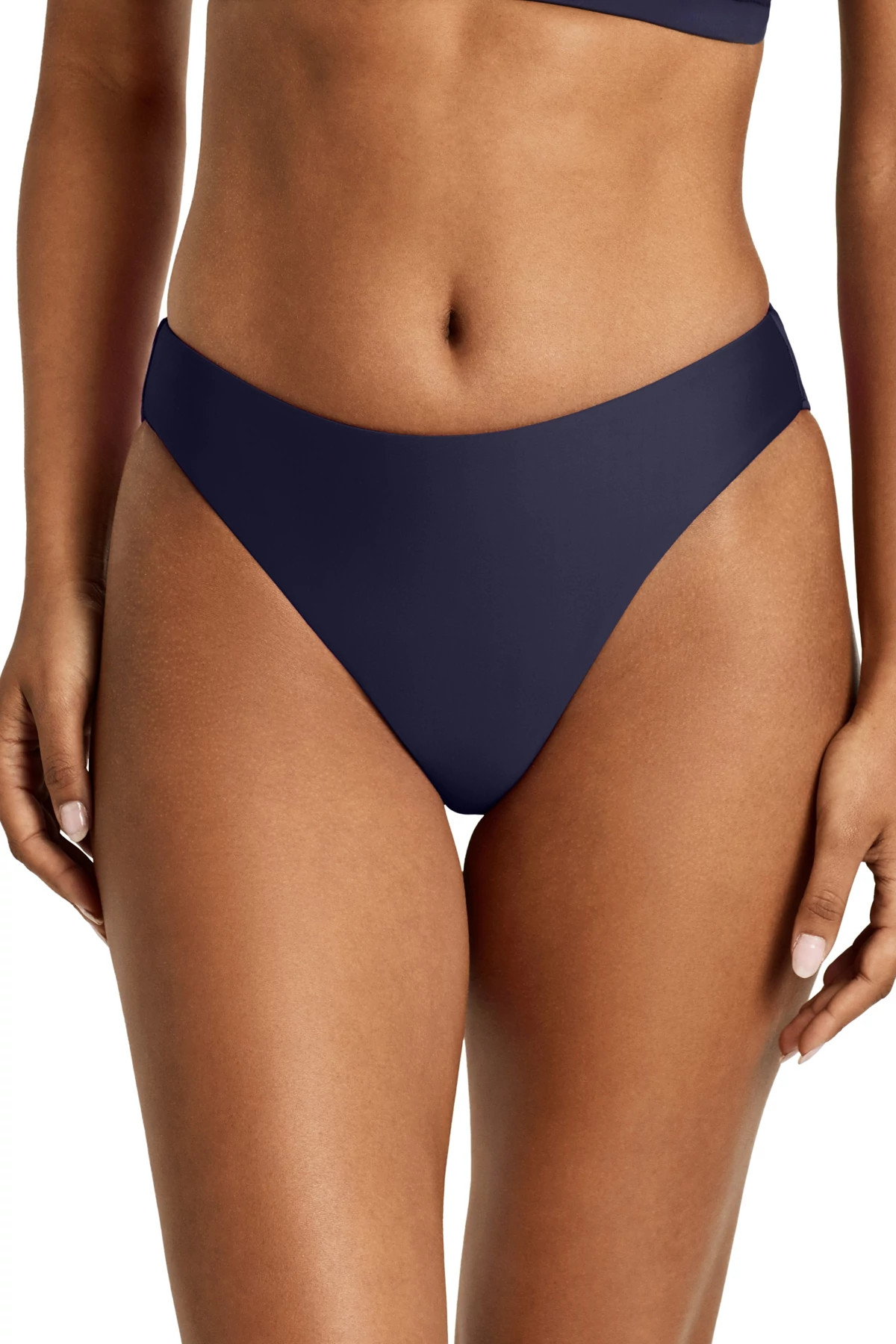 DARK NAVY Scoop Hipster Bikini Bottom image number 1