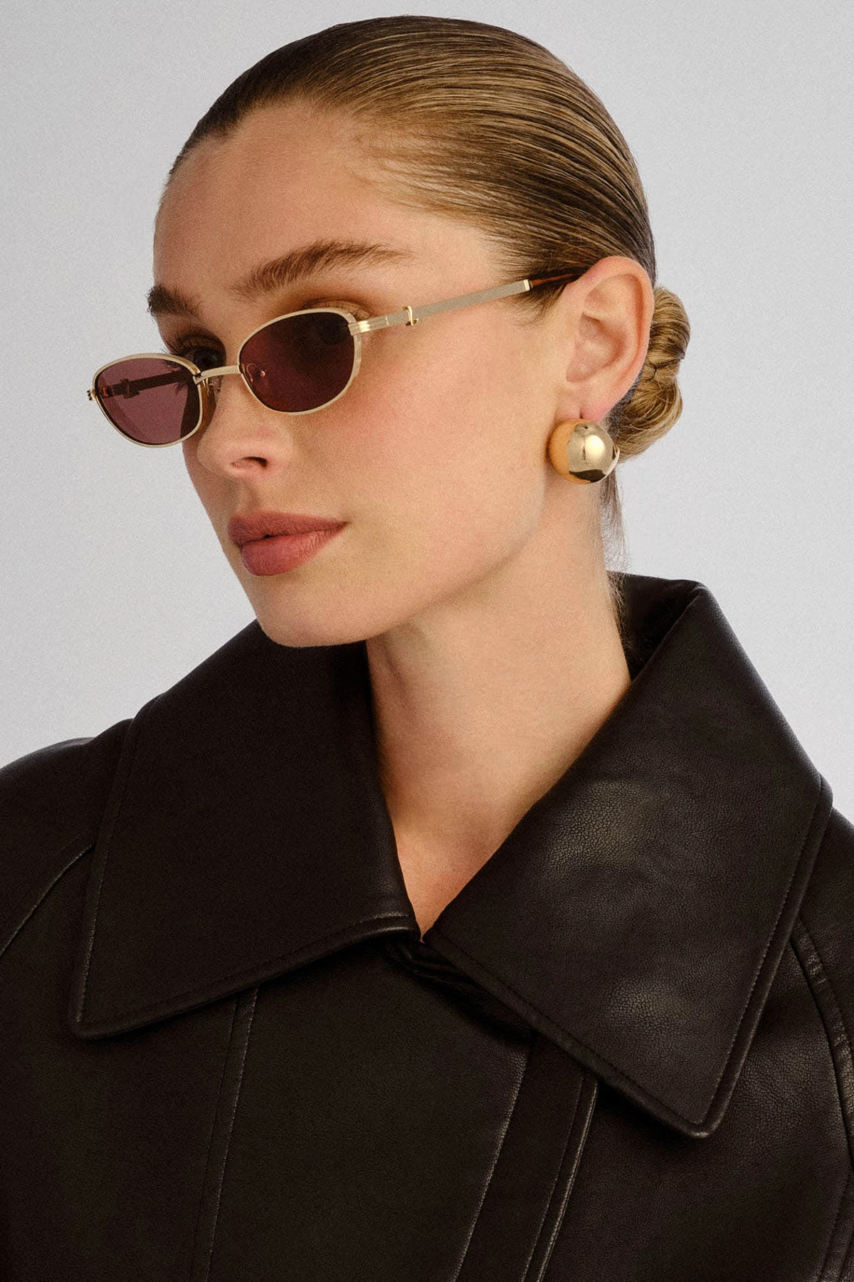 GOLD Brooklyn Sunglasses image number 4