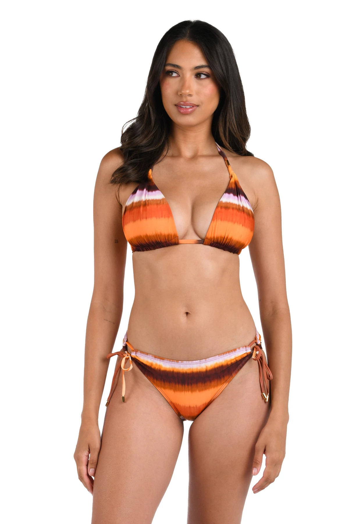 SUNSET Horizon Halter Bikini Top image number 1