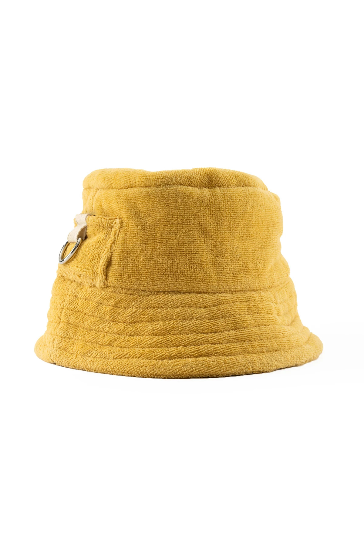 VINTAGE GOLD Terry Toweling Bucket Hat S/M image number 1