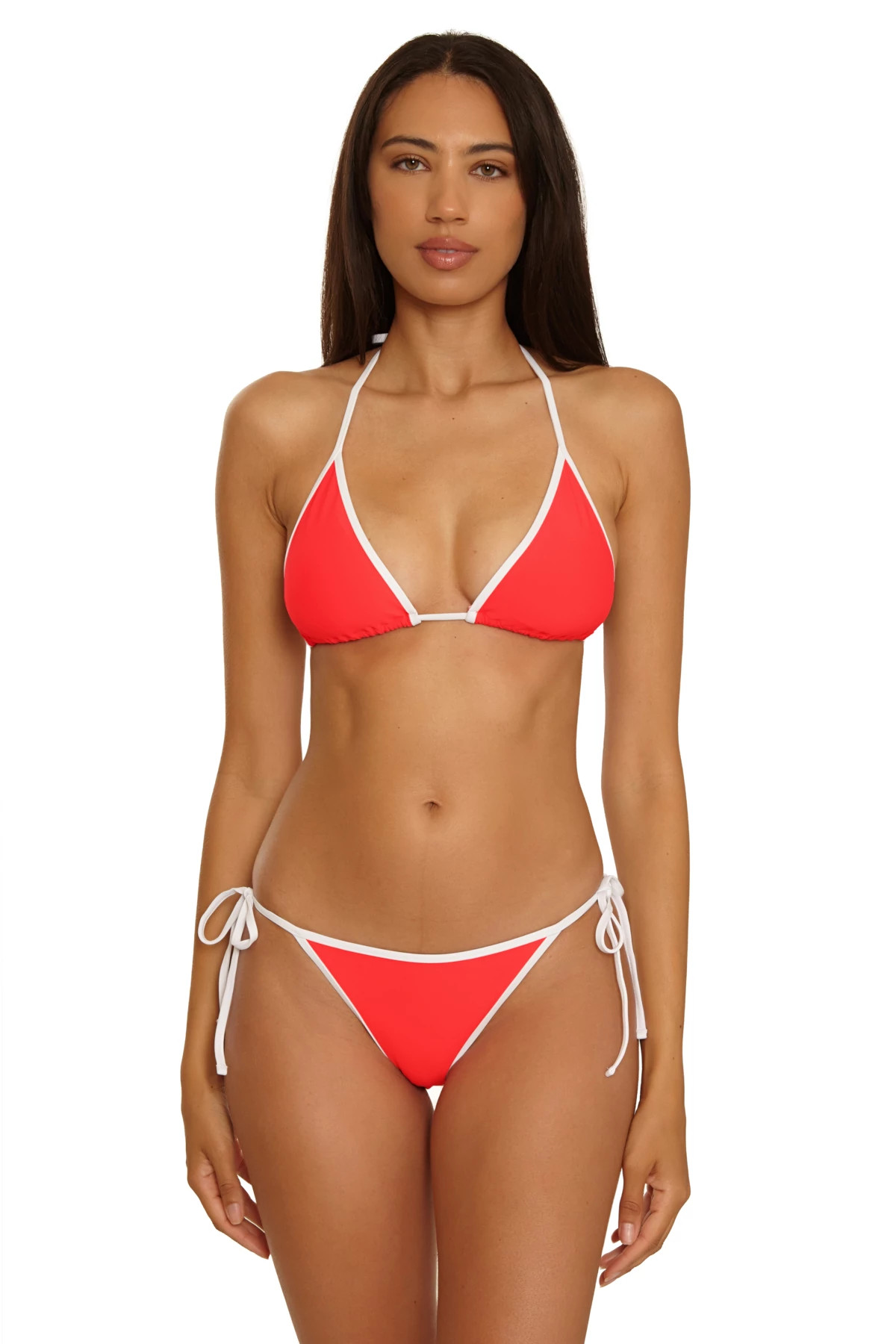 CALIENTE Cheryl Triangle Bikini Top image number 1