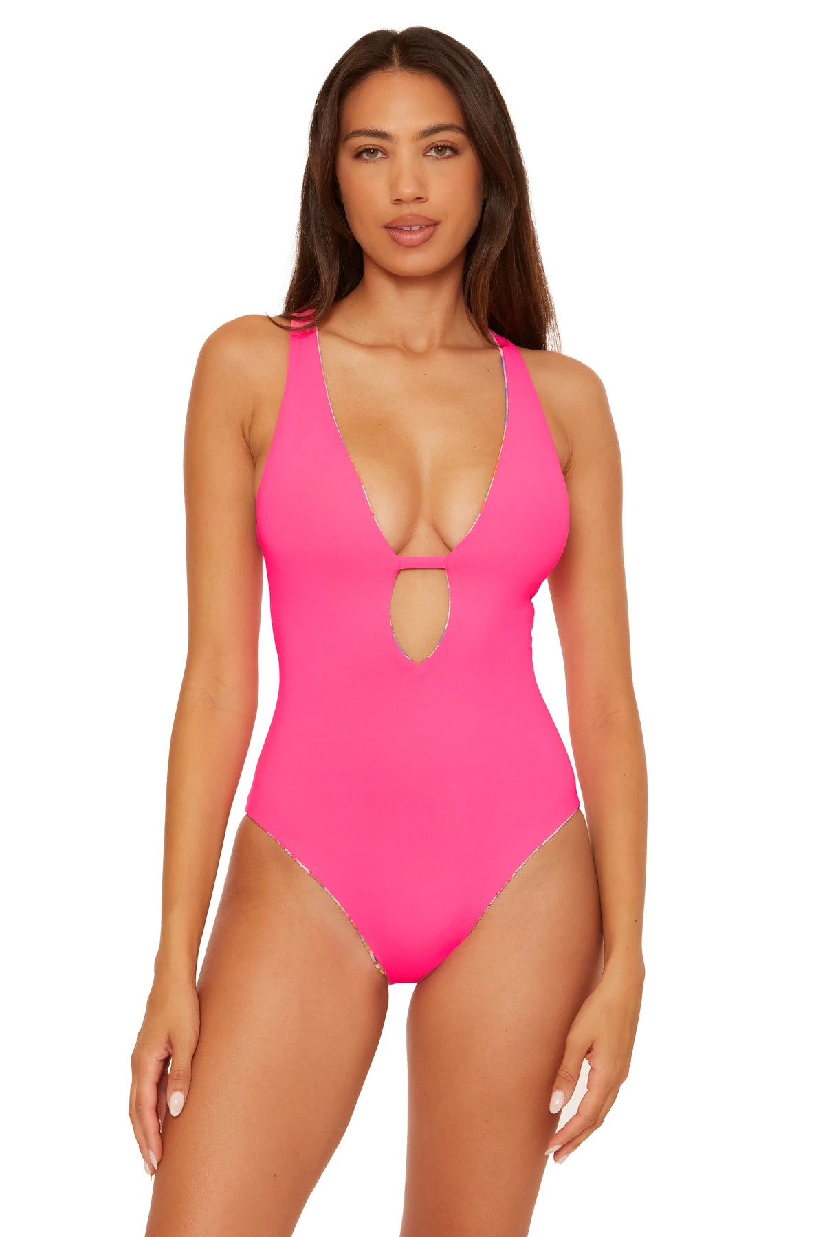 MULTI Elliana Reversible One Piece Swimsuit image number 2