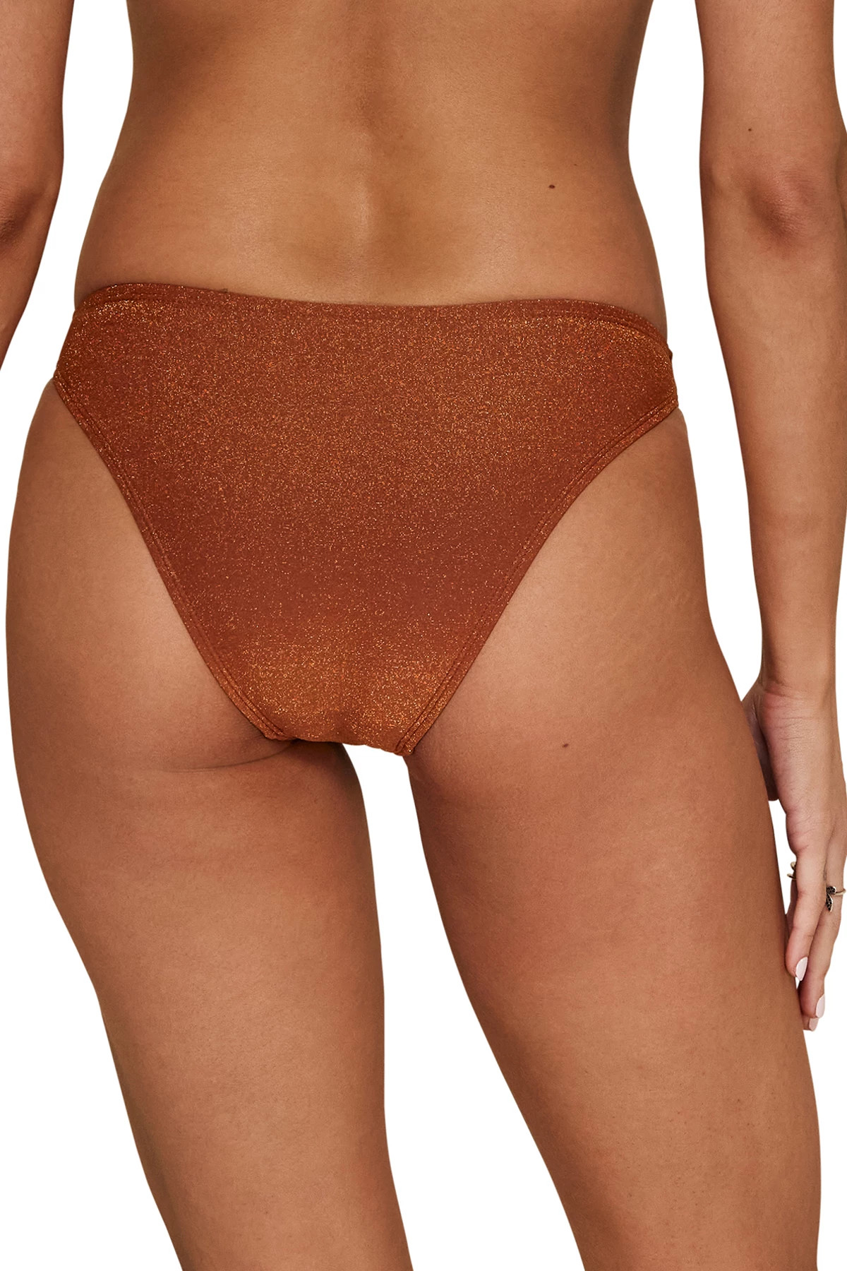 SAND DUNE LUREX Low Tide Hipster Bikini Bottom image number 2