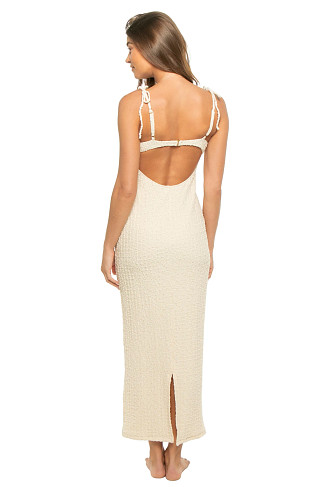 AMALIA TEXTURE Petal Textured Underwire Midi Dress