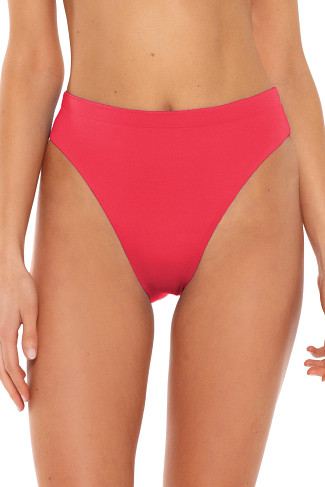 CHERRY Danielle Banded High Waist Bikini Bottom