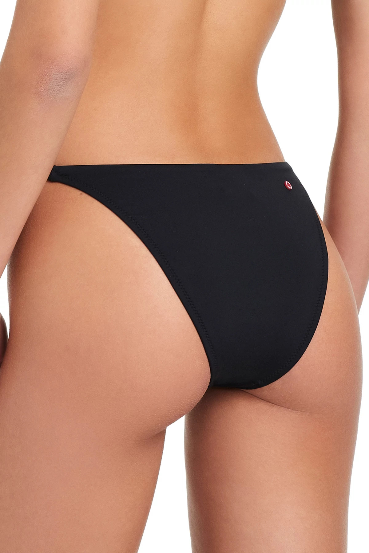 BLACK Braided Brazilian Bikini Bottom image number 2