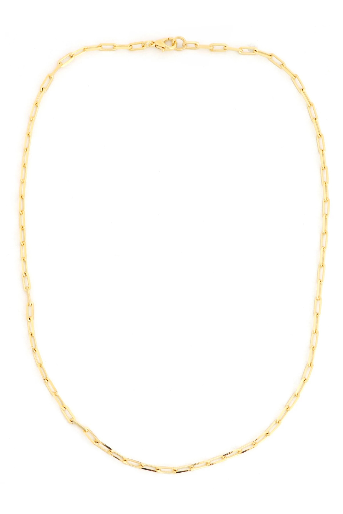 Skinny Link Chain Necklace
