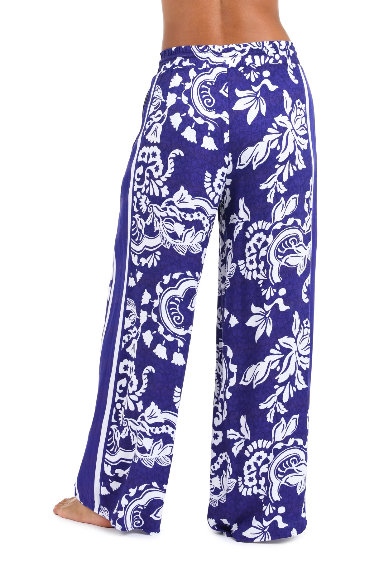 ULTRAMARINE Flower Trip Pants image number 2