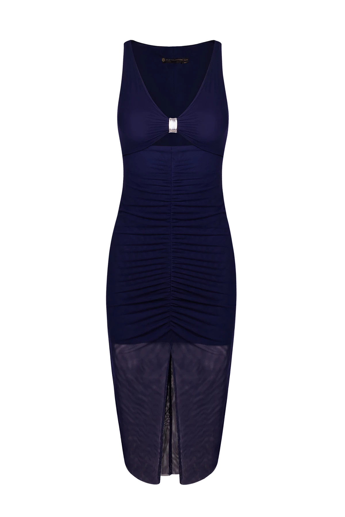BLUE Amanda Midi Dress image number 3