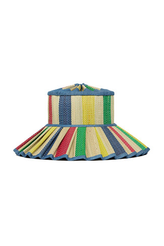 SUN BATHE DENIM Sundeck Luxe Capri Sun Hat