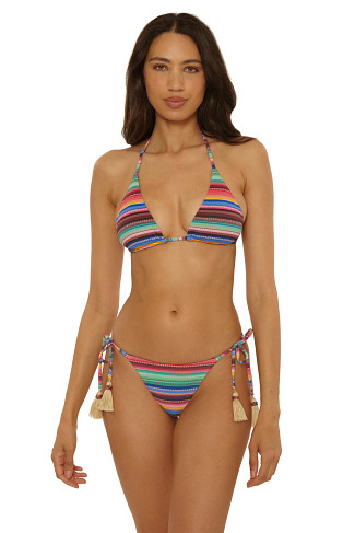 MULTI Cheryl Reversible Triangle Bikini Top