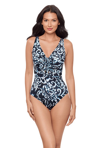 BLACK/WHITE Bella One Piece Swimsuit