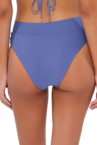 BLUE IRIS Delfina V Front High Waist Bikini Bottom