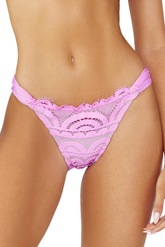 IRIS Crochet Lace Tab Side Brazilian Bottom