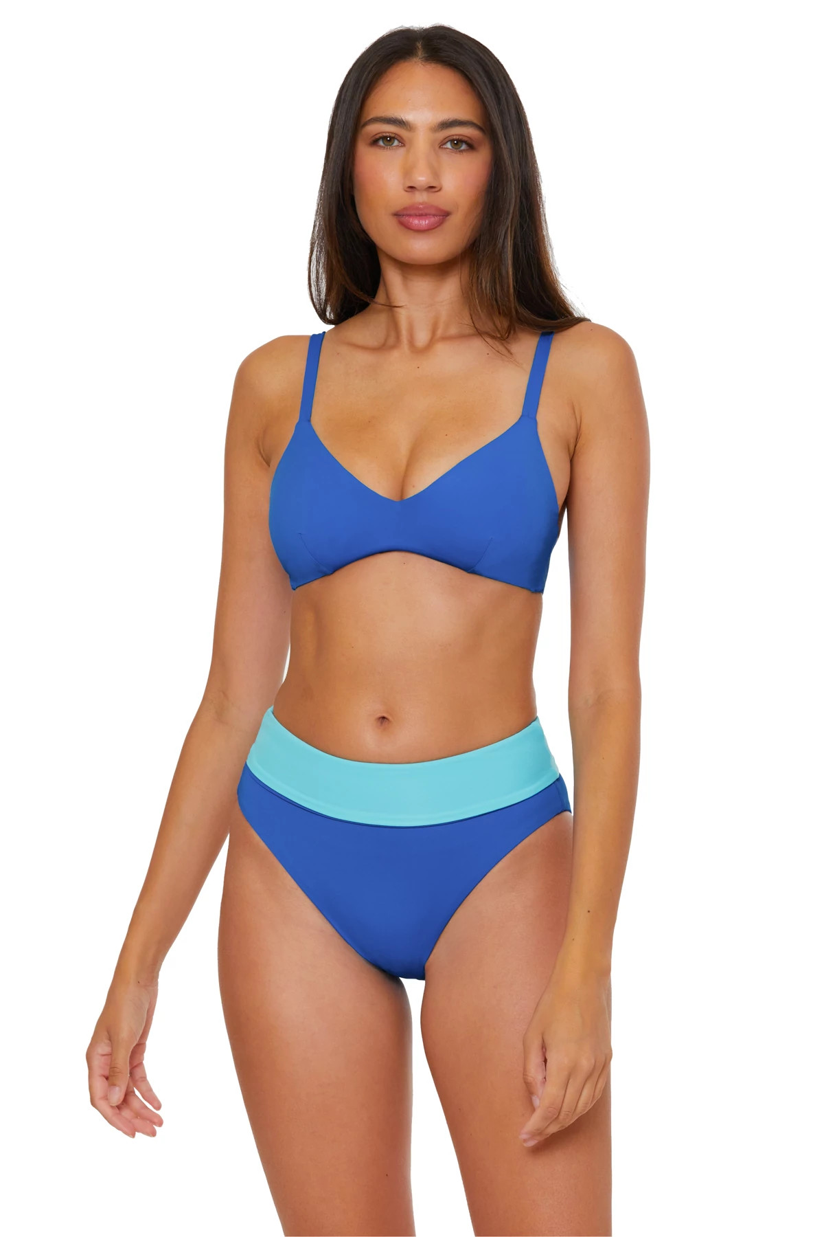 OCEAN/OASIS Audrey Reversible Bralette Bikini Top image number 2