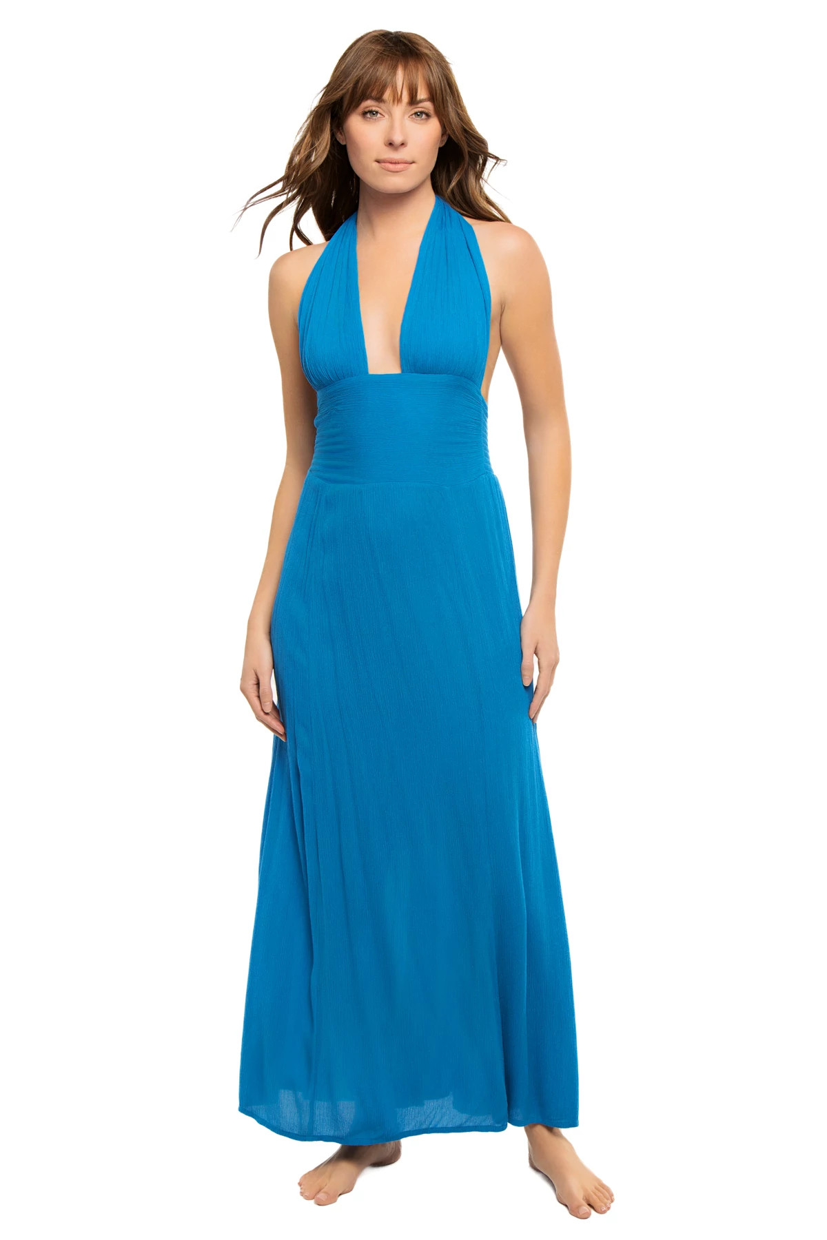 BRIGHT BLUE Multi-Way Maxi Dress image number 1