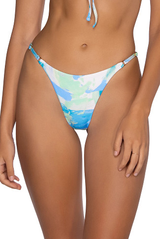 BLUE CRUSH Olivia Tab Side Brazilian Bikini Bottom