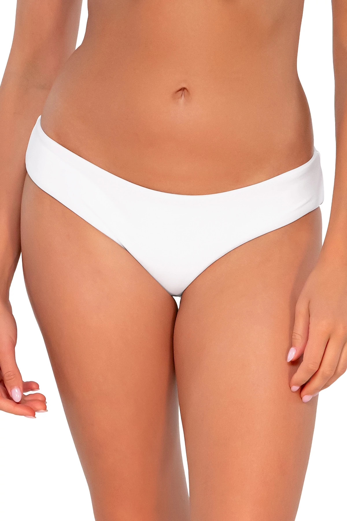 WHITE LILY Alana Hipster Bikini Bottom image number 1