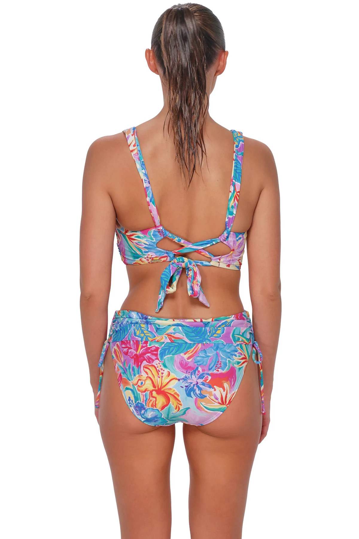ALOHA VISTA Elsie Underwire Bralette Bikini Top (E-H Cup) image number 2