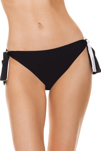 BLACK/WHITE Reversible Hipster Bikini Bottom