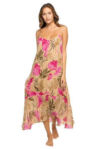 DESERT TAN Benson Maxi Dress