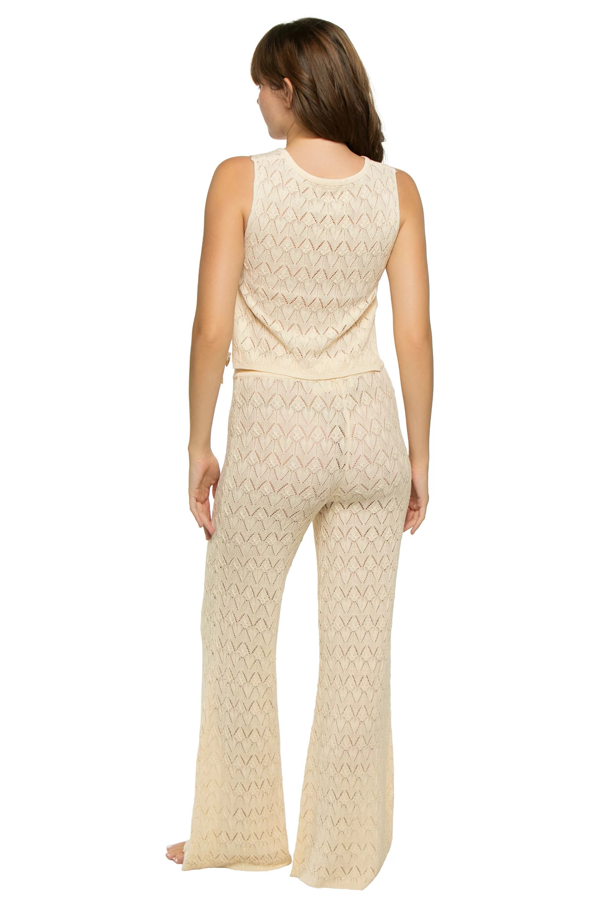 NATURAL Crochet Crop Top image number 2