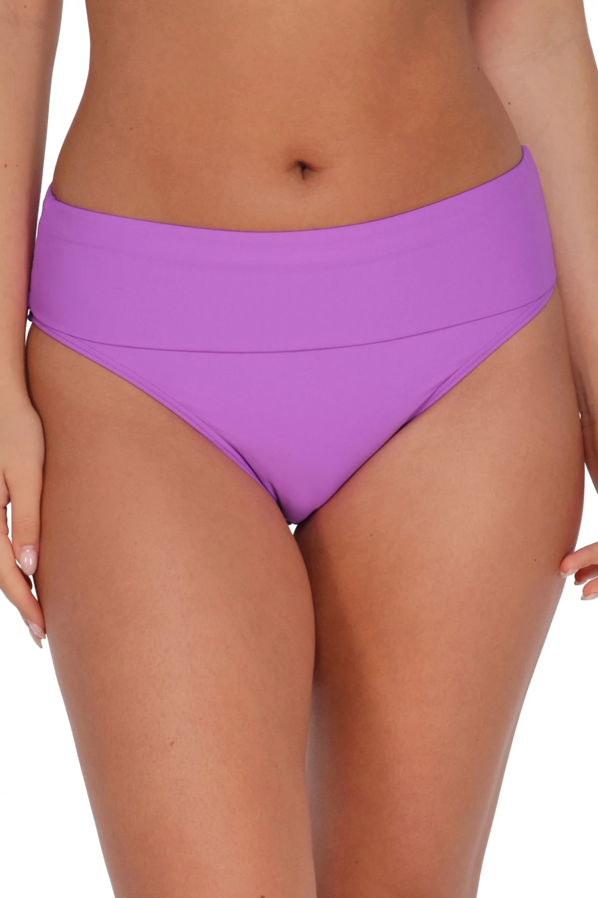 BERRY BURST Hannah High Waist Bikini Bottom image number 2