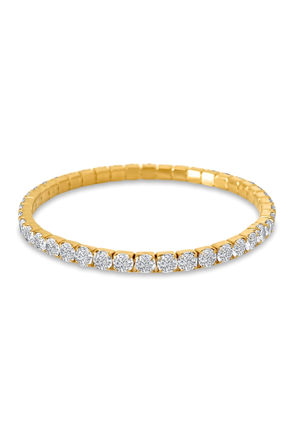 GOLD Ezra Tennis Bracelet image number 1