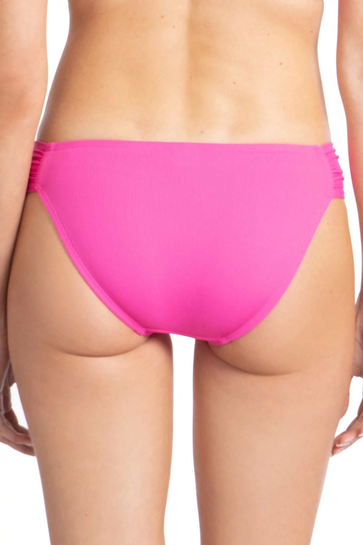 Amy Ribbed Tab Side Hipster Bikini Bottom image number 2