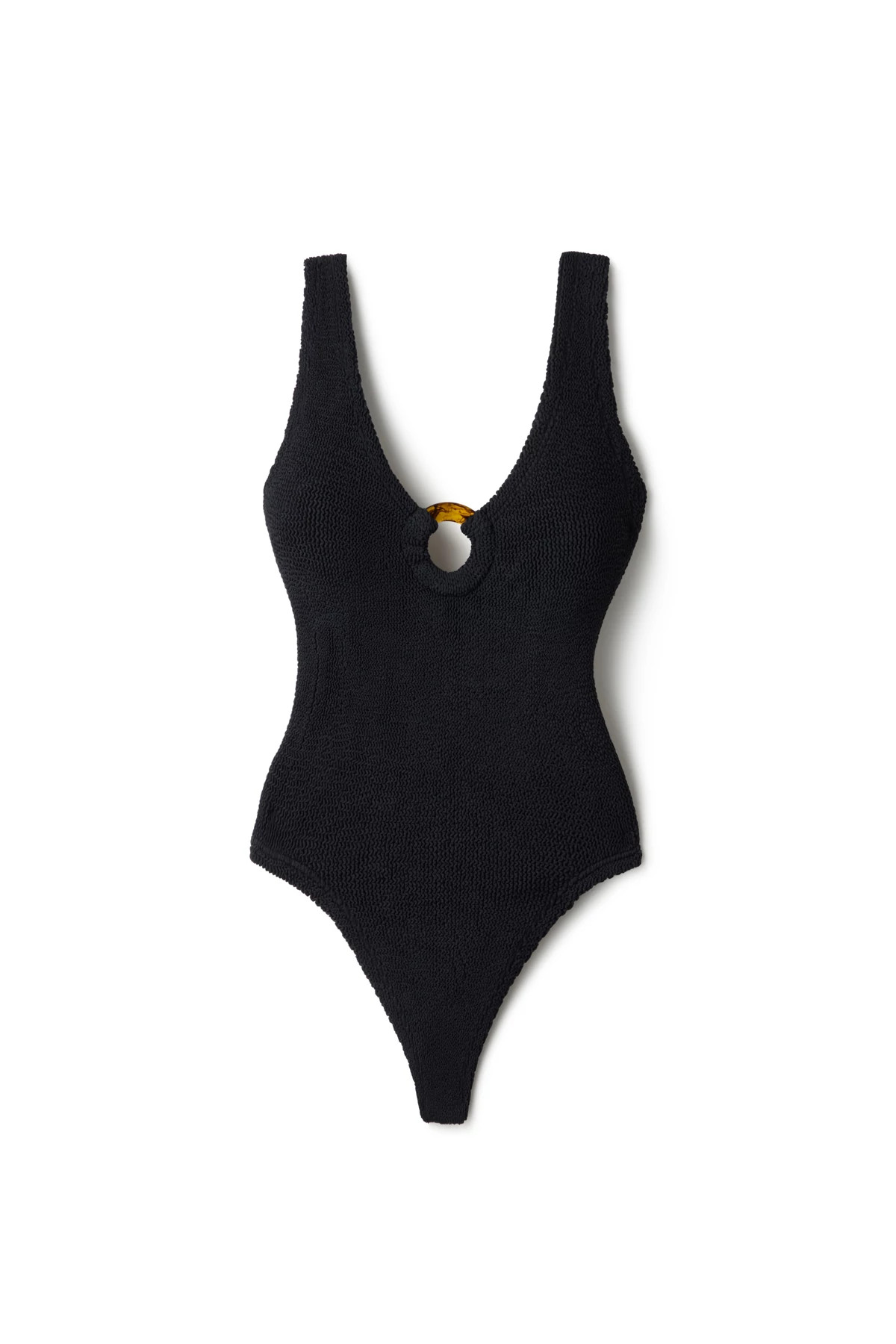 BLACK Celine One Piece Swimsuit image number 3