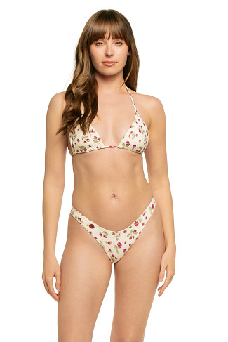 STRAWBERRY FIELD Nick Sliding Triangle Bikini Top