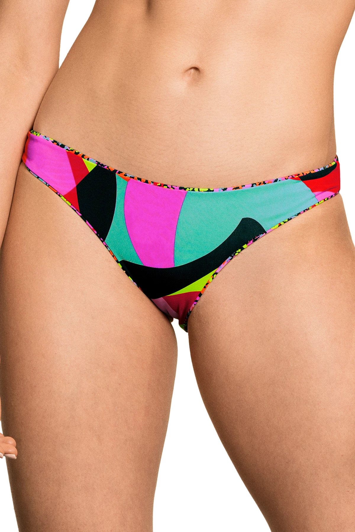 MONET Flirt Reversible Brazilian Bikini Bottom image number 2