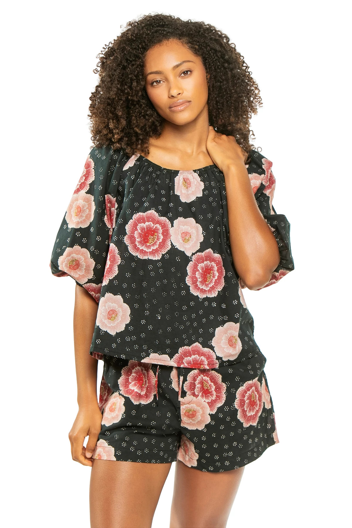 POPPY INDIGO Ella Blouse image number 3