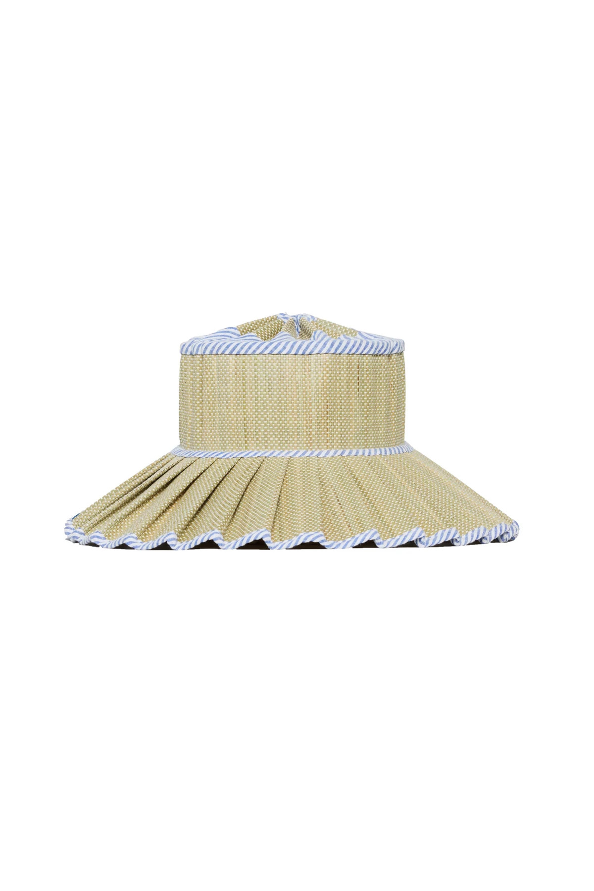THE WAVE Island Capri Pleated Brim Sun Hat image number 1