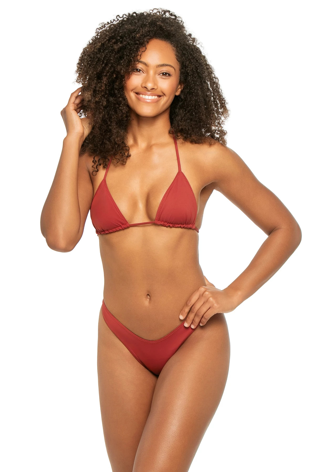 VALENTINE Nick Sliding Triangle Bikini Top image number 1