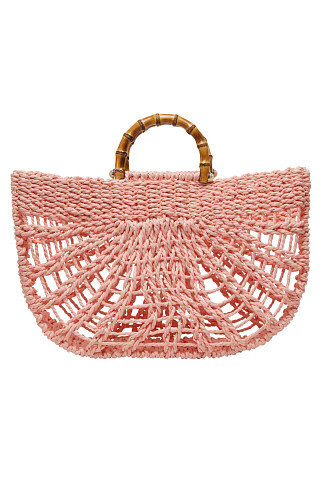 PINK Charlotte Woven Tote