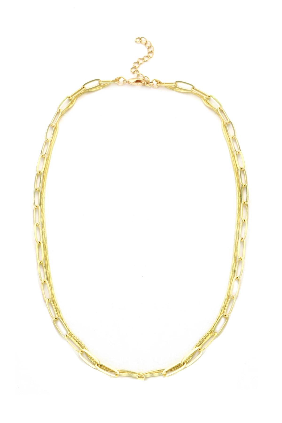 GOLD Gold Chain Necklace image number 1