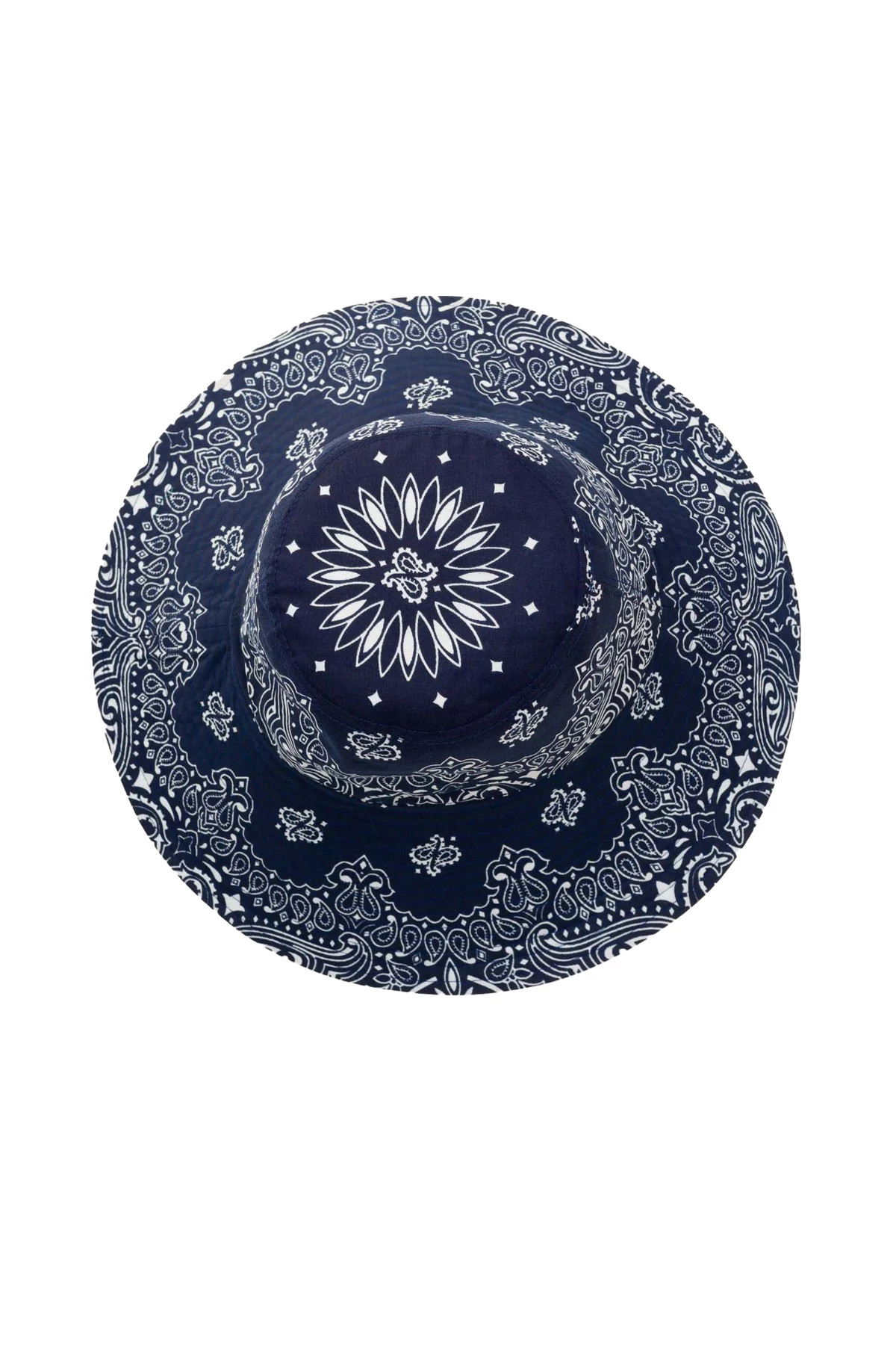 NAVY/PETROLE Reversible Bucket Hat image number 5