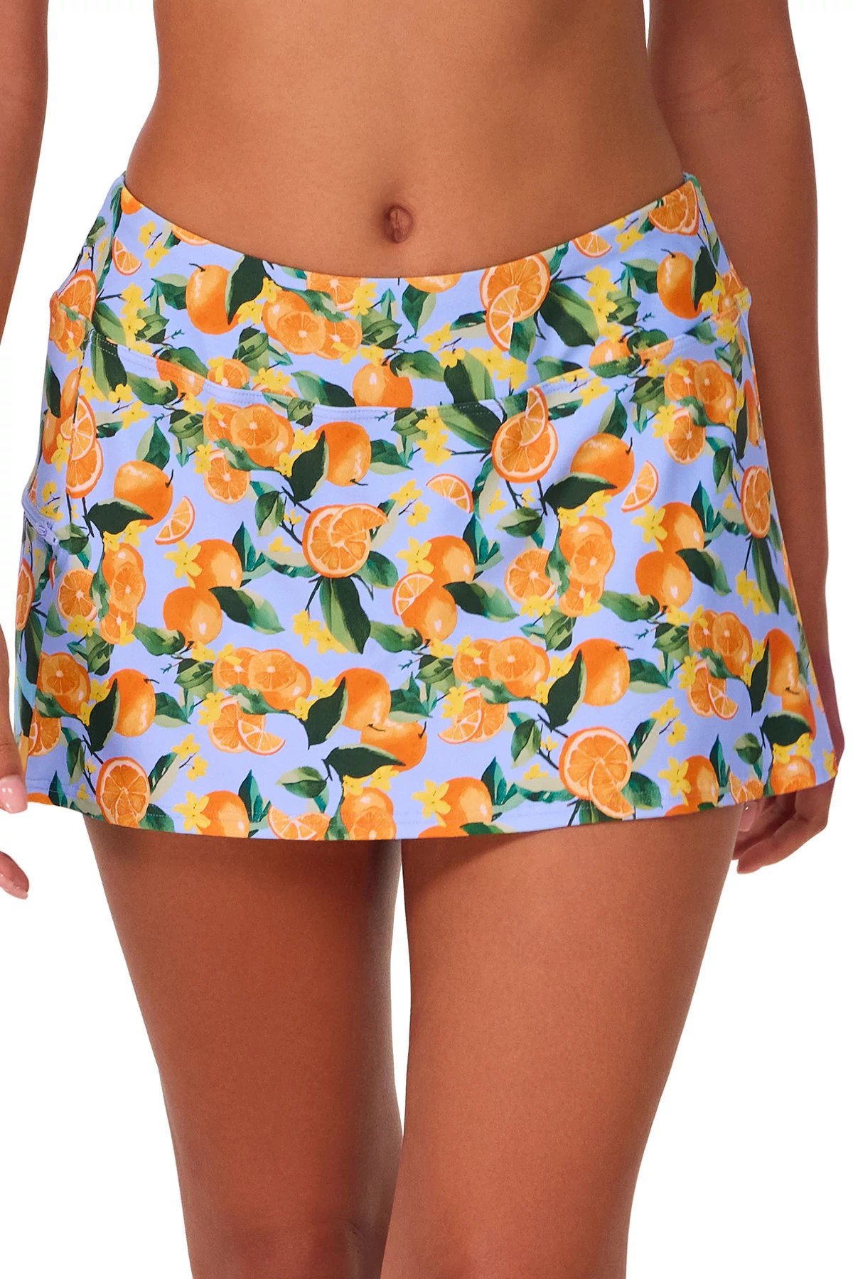 CLEMENTINE Sporty Side Pocket Swim Skirt image number 1