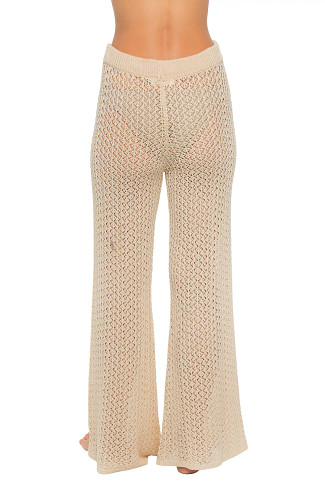OFF WHITE Crochet Cover Pants