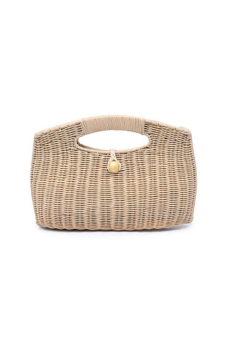 NATURAL Riley Clutch