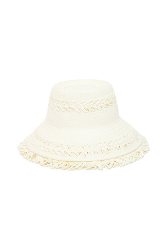 IVORY Fair Winds Straw Hat
