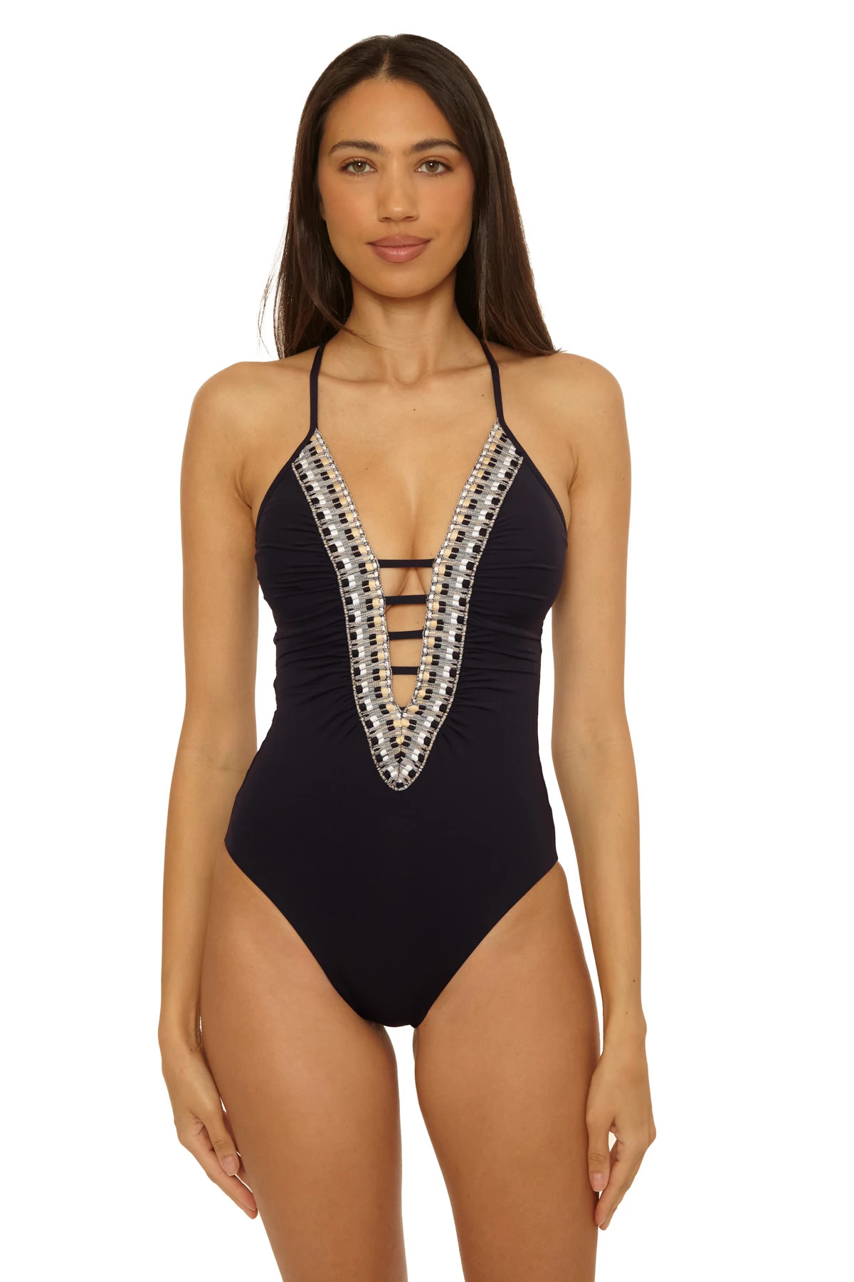 BLACK Clare One Piece Swimsuit image number 1