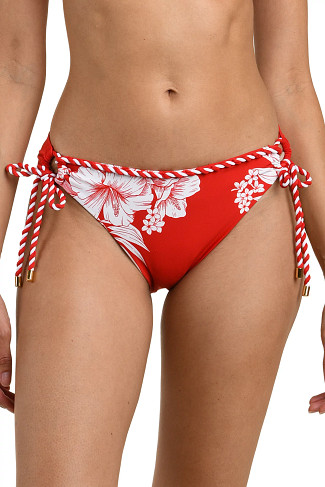 RUBY Mariner Blooms Hipster Tie Side Bikini Bottom