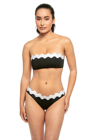 BLACK Gia Bandeau Bikini Top
