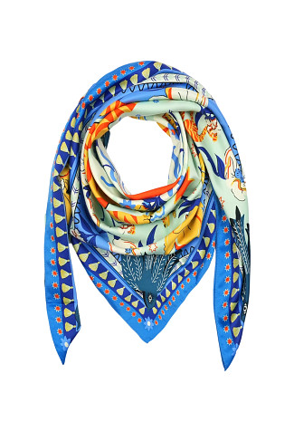 BLUE Bandidas Sarong