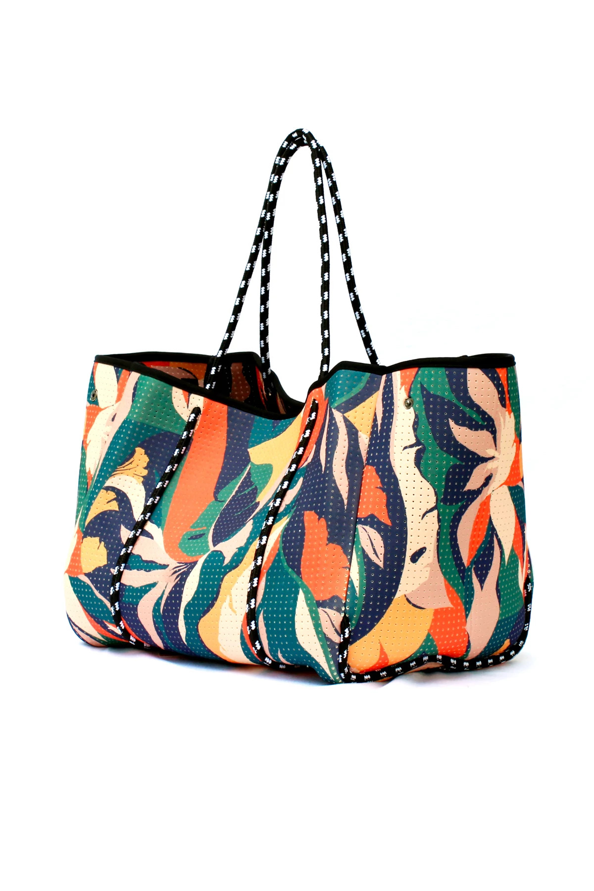 NAVY MULTI Everyday Jungle Tote image number 4