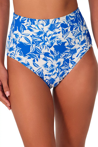 CHELSEA PETALS Hannah High Waist Bikini Bottom